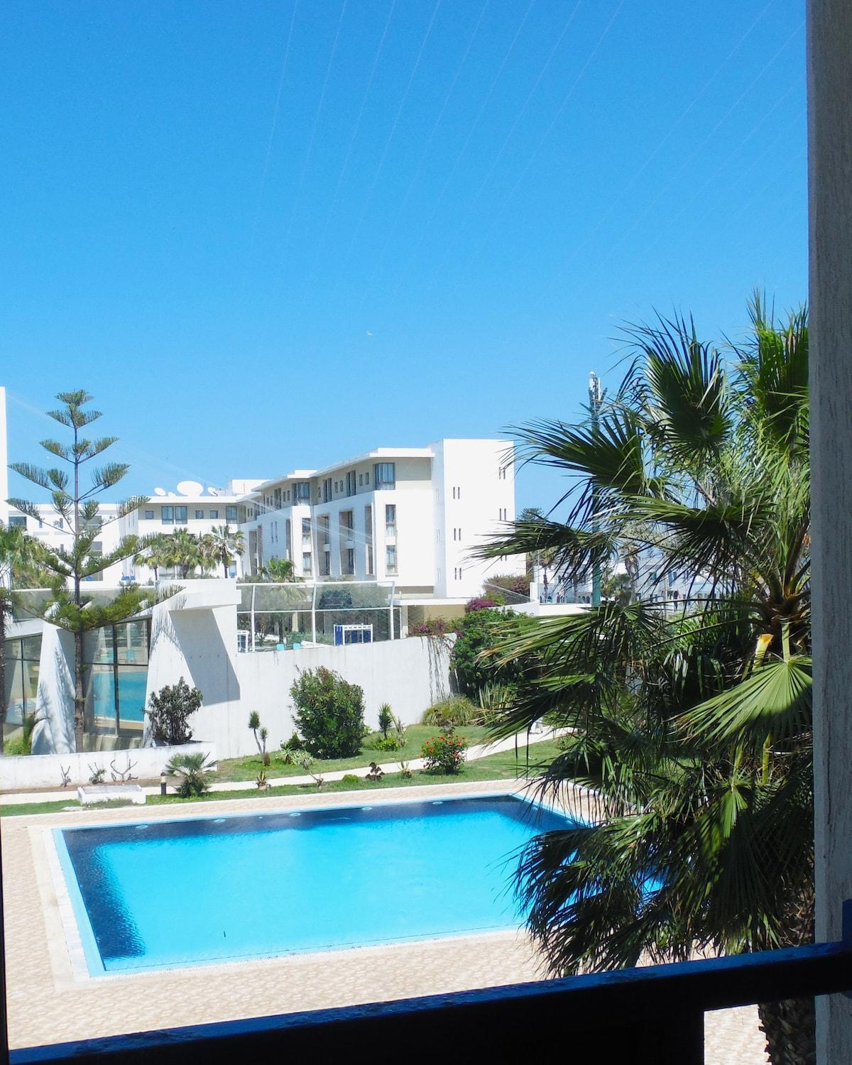 Apartment 24 Cozy With Pool, Parking And Terrace